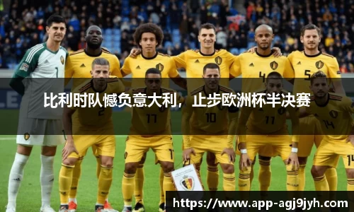 比利时队憾负意大利，止步欧洲杯半决赛